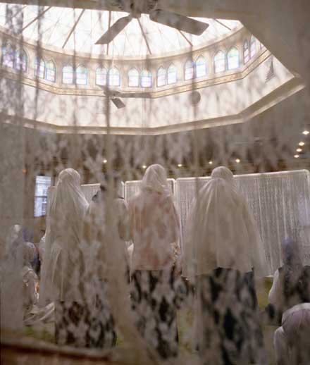 women fellowship at a Philadelphia mosque